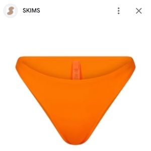 NWT SKIMS MID COVERAGE SWIM BOTTOM